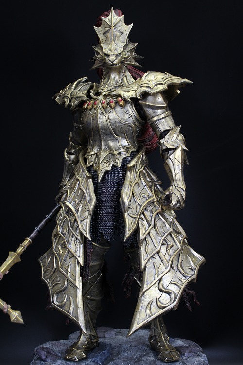 ダークソウル 竜狩りオーンスタイン ブロンズ フィギュア 置物