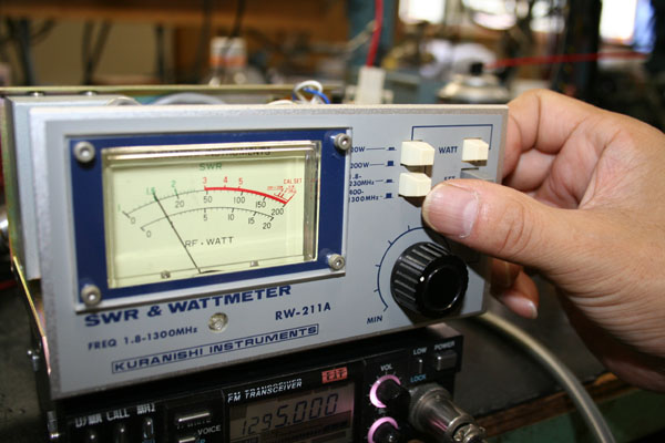 RW-211A KURANISHI SWR＆WATTMETER 1.8~1300MHz