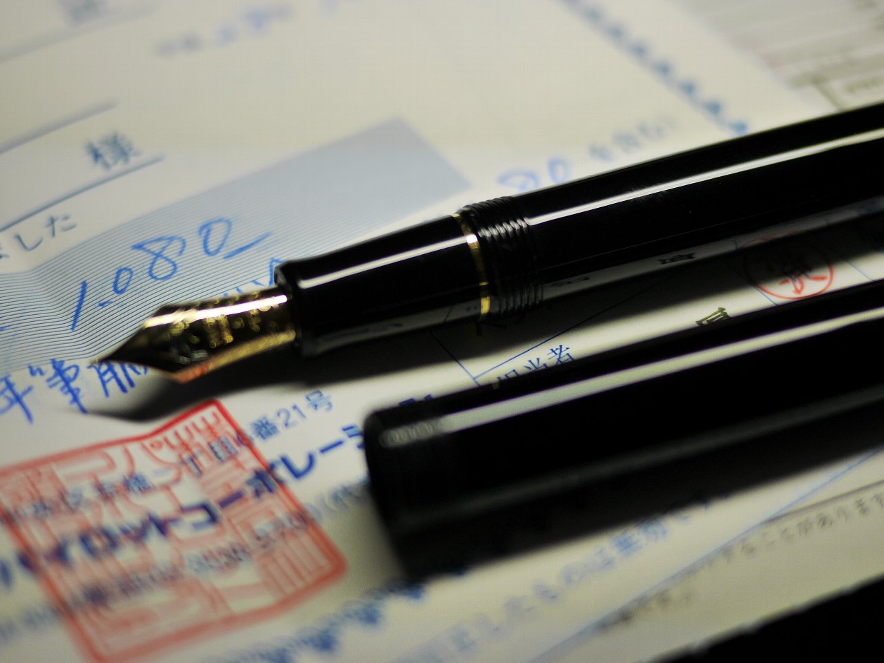 PILOTカスタム74の胴軸にひび割れ、部品交換しました | noguchan's