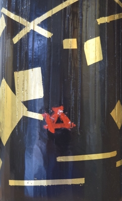 す*ん様 名家 十三代 黒田正玄 鵬雲斎書 花押 茶道具 共箱付 竹一重