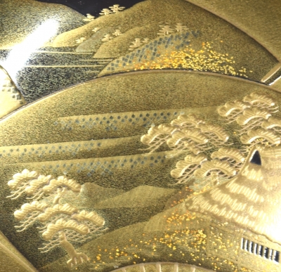 荒井正春 扇面蒔絵大棗 鵬雲斎宗匠 | 茶道具 小西康のぶろぐ