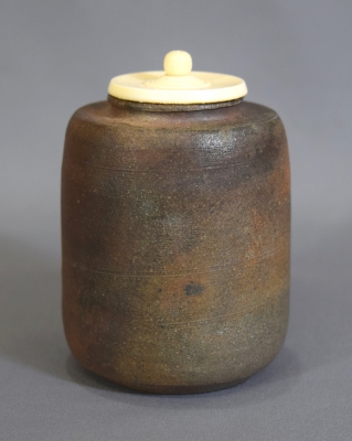 茶道具】稲右衛門窯造 丹波焼茶入 茶入118 茶道具】稲右衛門窯造 丹波