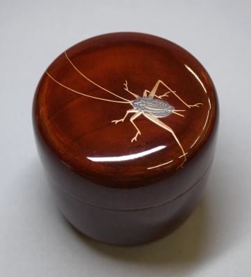 筑城筑良 虫蒔絵 溜中棗 即中斎 | 茶道具 小西康のぶろぐ