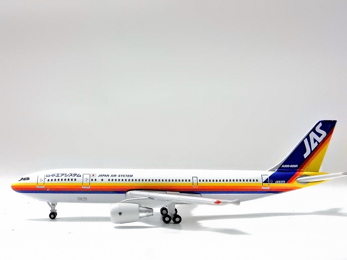 新作登場，HOT □1/400日本エアシステムJASエアバスA300-600R