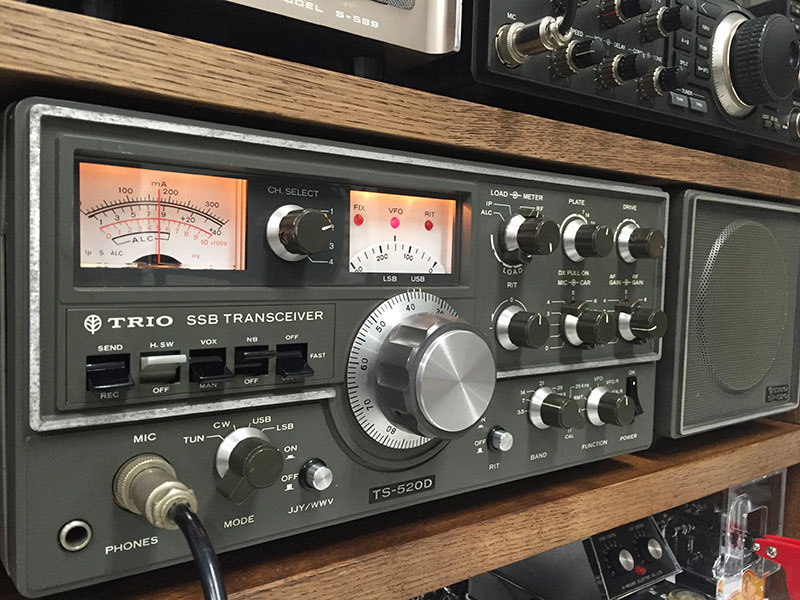 懐かしのTRIO TS-520 を使う | de JE2DZC