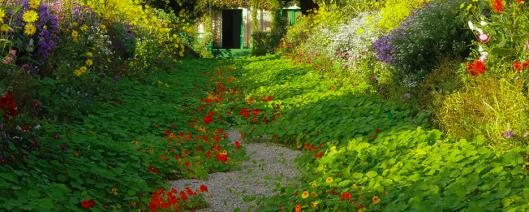 モネの終の住処「シヴェルニーの庭」を描いた作品 | アート名画館 公式