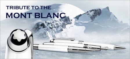 登山モチーフの限定高級万年筆「トリビュート トゥ ザ モンブラン」