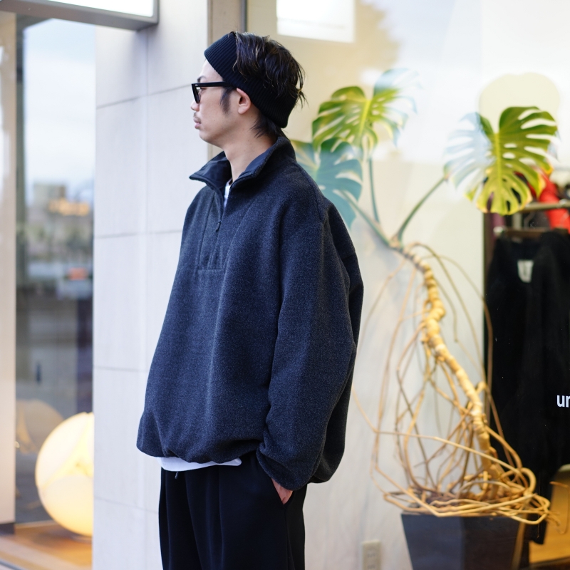 Graphpaper Wool Alpaca Boa AnorakBlouson