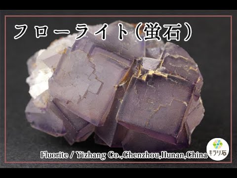 フローライト(蛍石)/中国産｜天然石 通販 キラリ石の鉱物解説