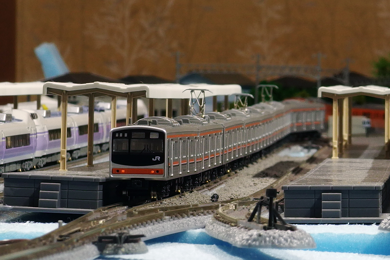 Nゲージ】ジャンク 武蔵野線205系 メルヘン 8両（M車有） KATO Nゲージ