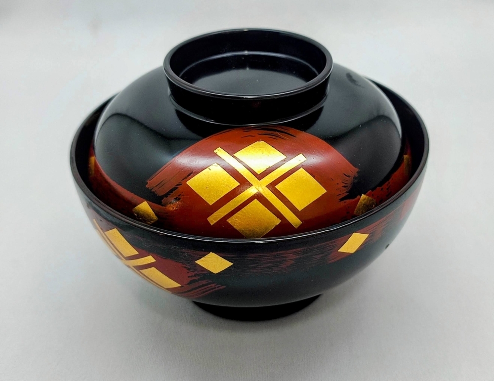 新品 秀衡塗り/お椀 蓋付き/5客セット /漆器 /うるし/漆器／伝統工芸