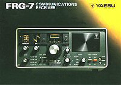 八重洲無線 受信機 アマチュア無線 FRG-7 動作良好 コミュニケーション