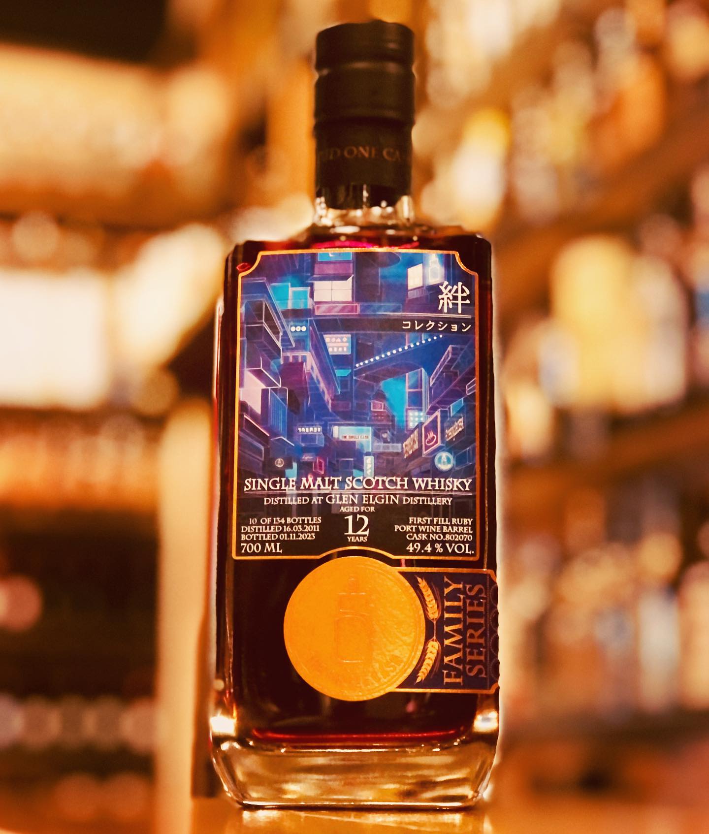 シングルキャスク ルーアックモア12年 2011 1stフィル ライクォーター