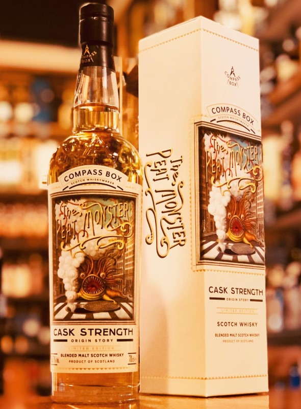 ザ・ピートモンスター カスクストレングス コンパスボックス 56.7