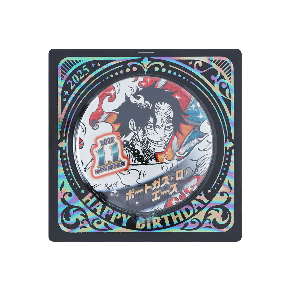 ONE PIECE トンガリ バースデイ缶バッジエース
