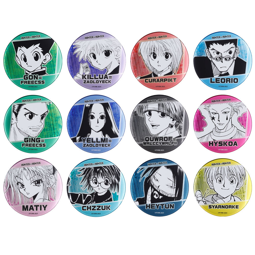 ハンターハンター フェイタン アクスタ アクリルチャーム 缶バッジ