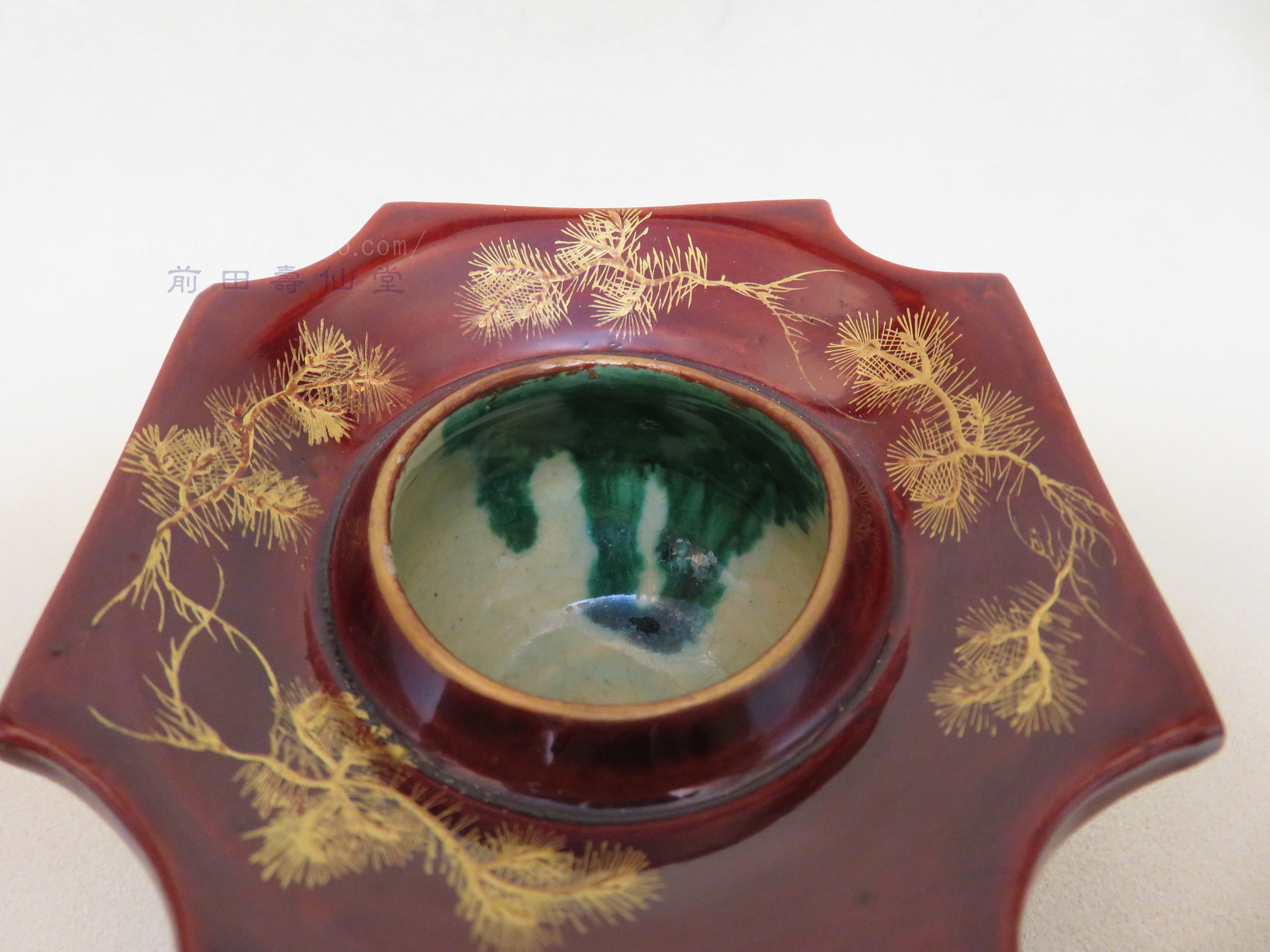 中国宋時代 影青盃、盃台 木箱付 高さ9㎝ 東Y7-0709⭐︎2Fトコカ 中国