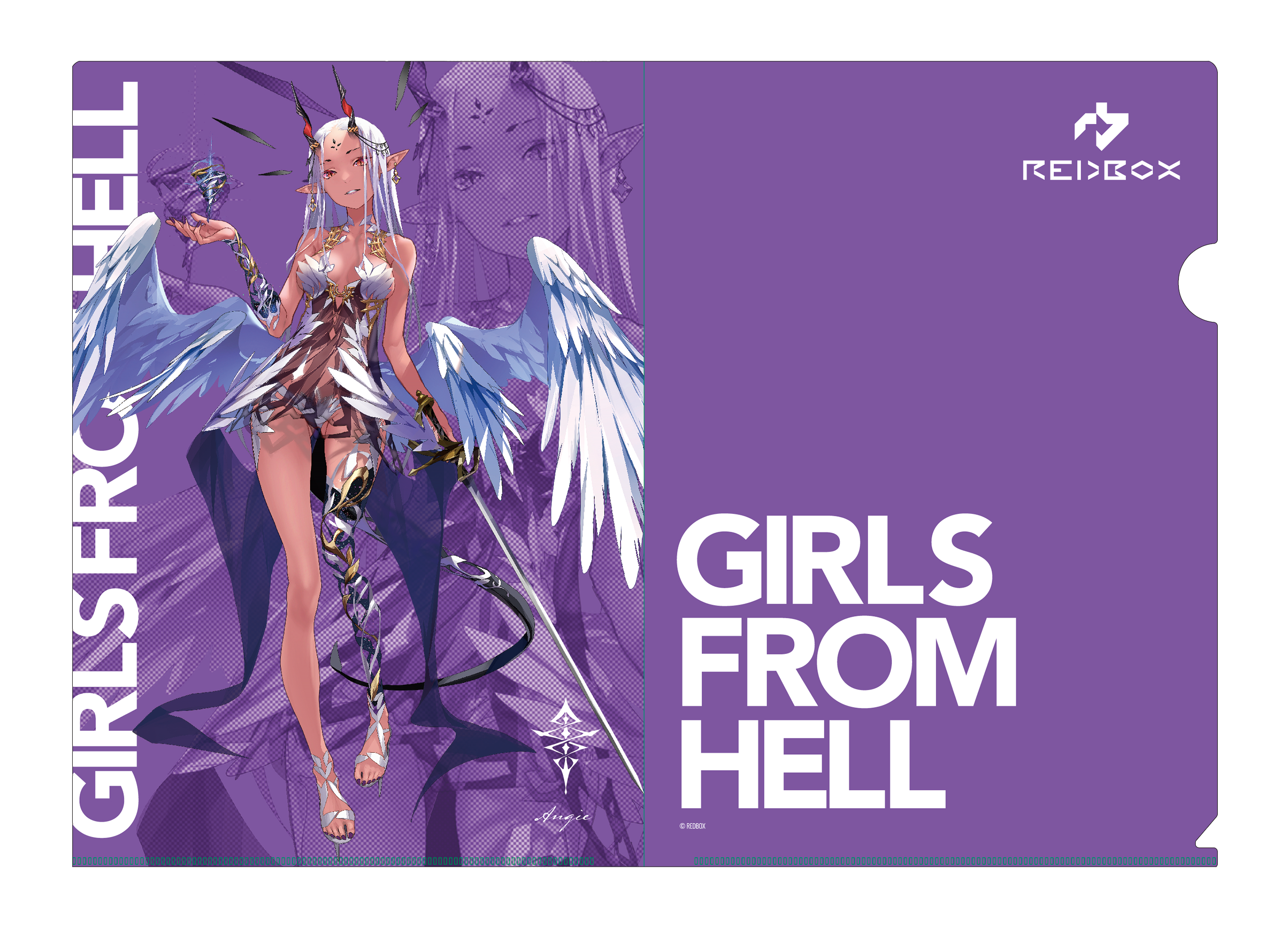 クリアファイル3枚セット GIRLS FROM HELL／Bセット - Tokyo Otaku Mode
