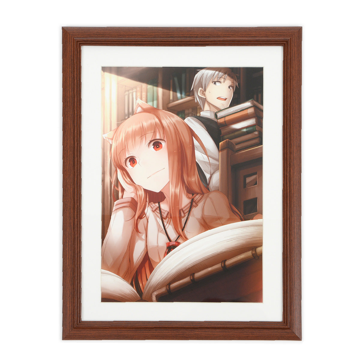 狼と香辛料 版上サイン入りアートグラフ 50枚限定 狼と香辛料 狼と