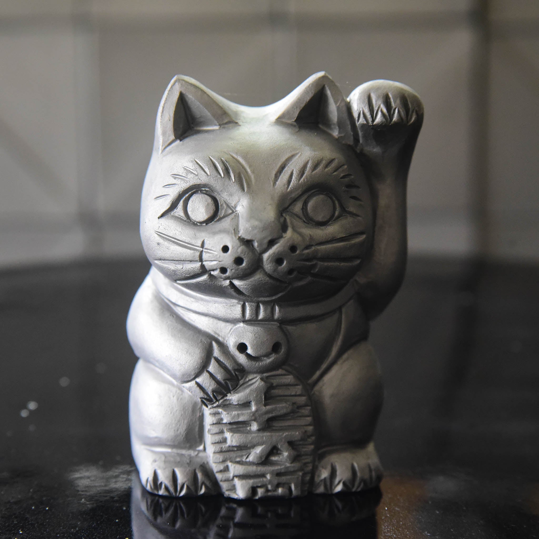 鬼瓦 工芸品 骨董品 魔除け 淡路瓦 雌雄一体 鬼瓦 工芸品 骨董品 魔