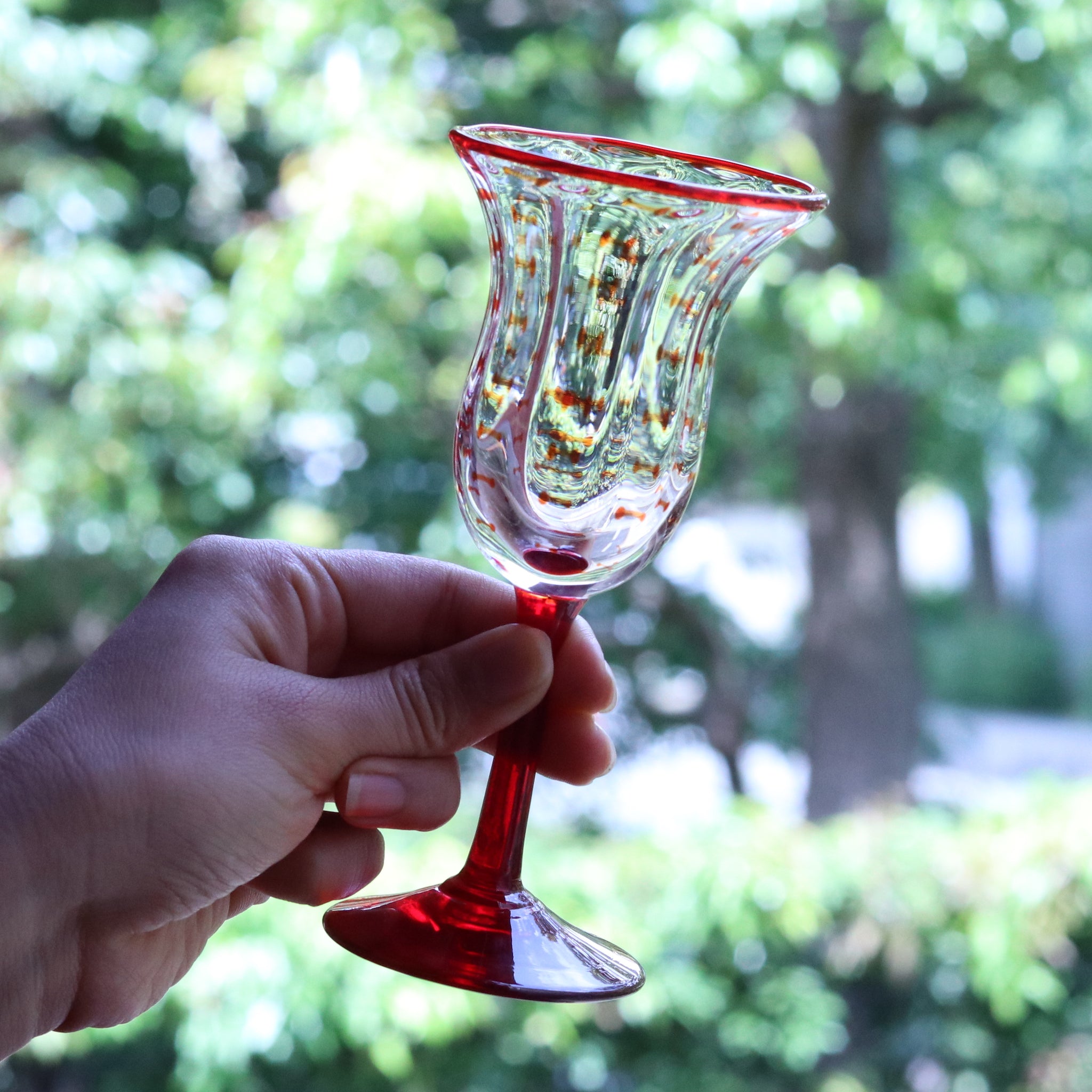 肥前びーどろ ワイングラス | 縄文ワイン | 赤 | 副島硝子