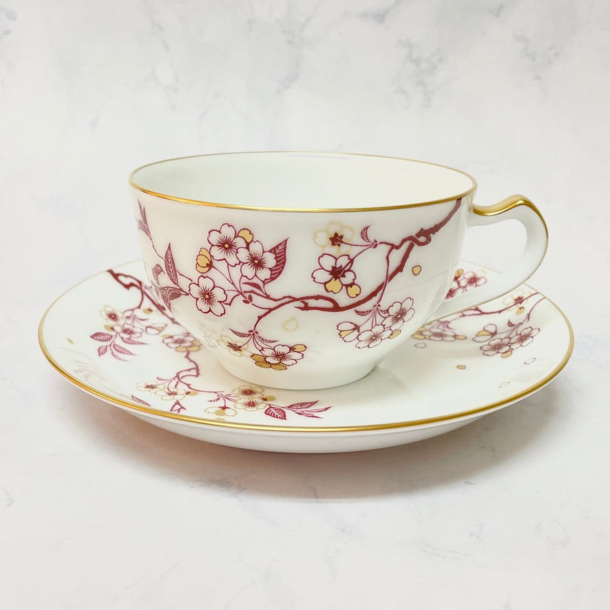 大倉陶園 小花散らし コンポートとカップ&ソーサーペア 大倉陶園 小花