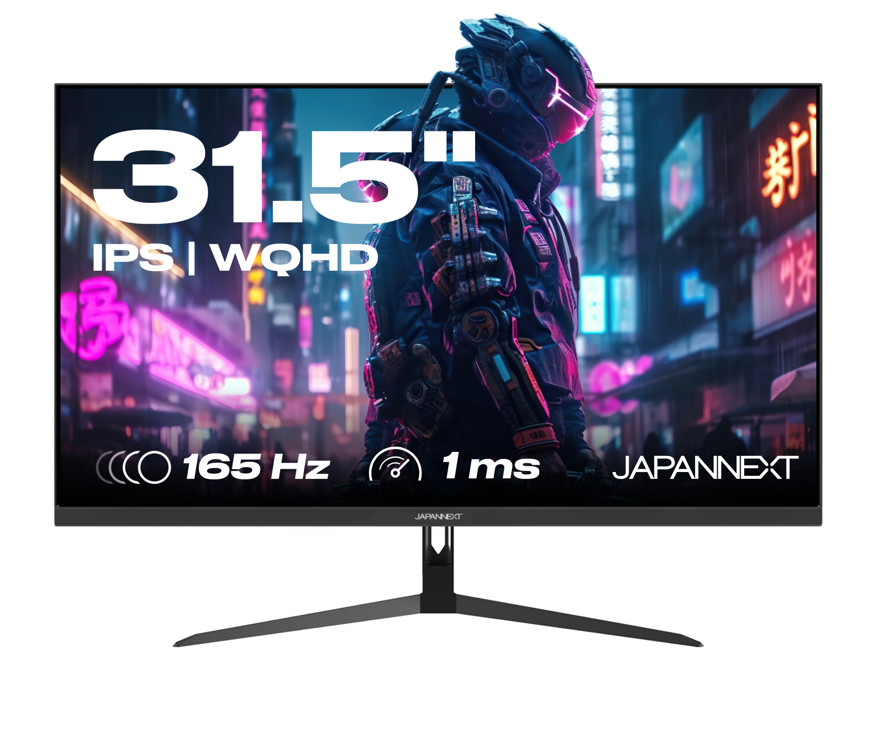 Gaming Monitor 165Hz 31.5 inches - Japannext – JAPANNEXT