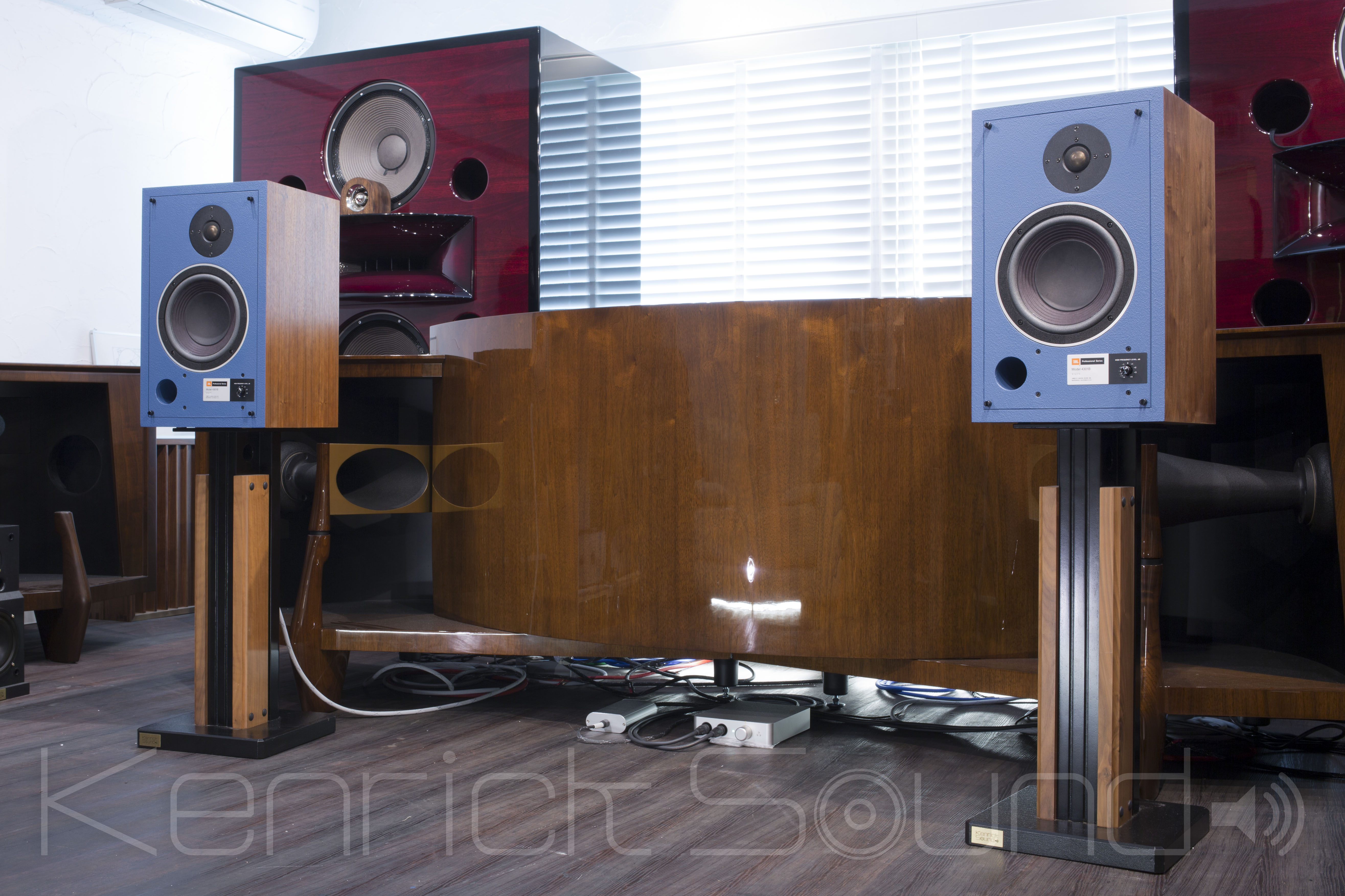 JBL 4301B ベリリウムダイアフラム搭載 トランス式ATT 特別リコーン