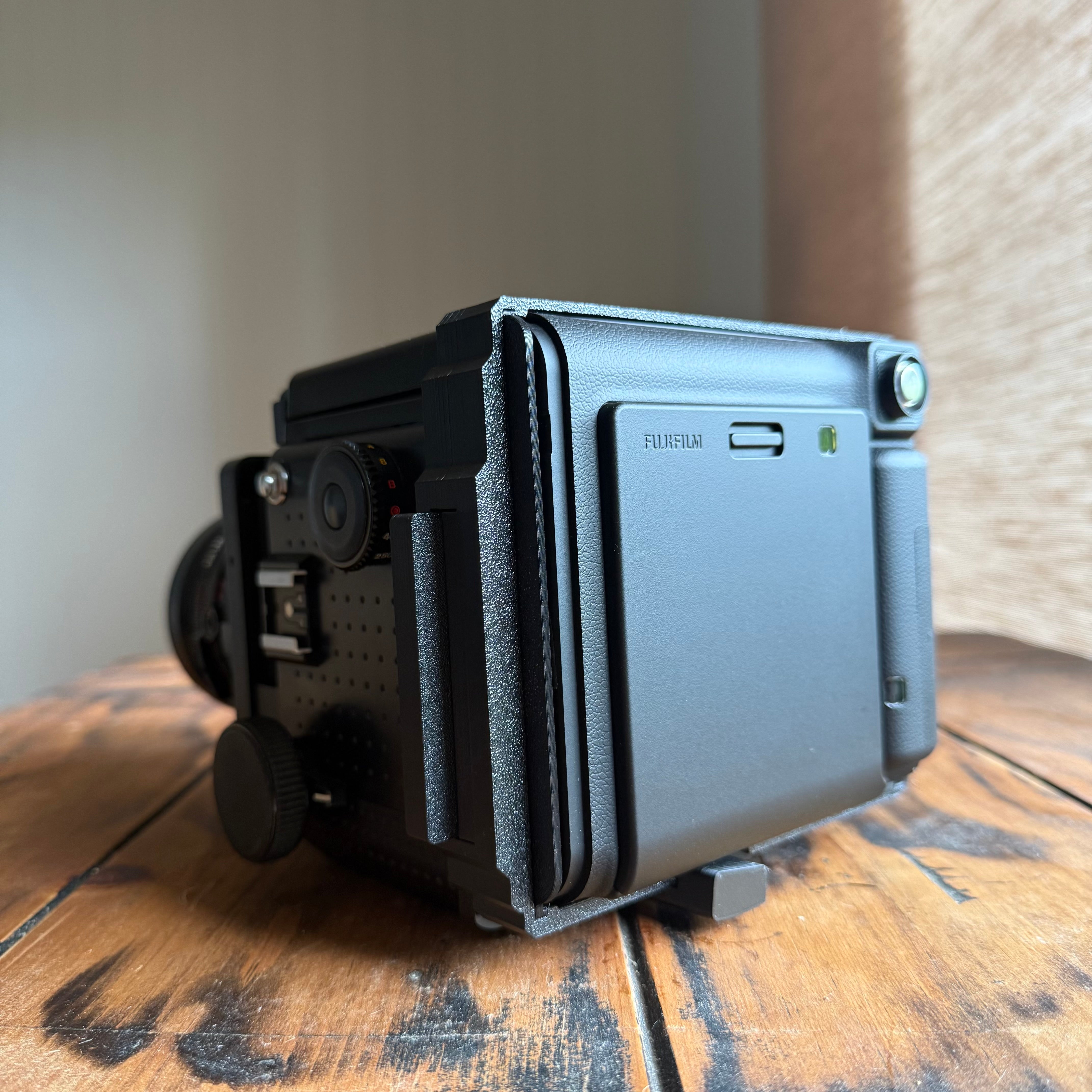 JingStax RZ Black - Motorized Instax Square Back for Mamiya RZ67