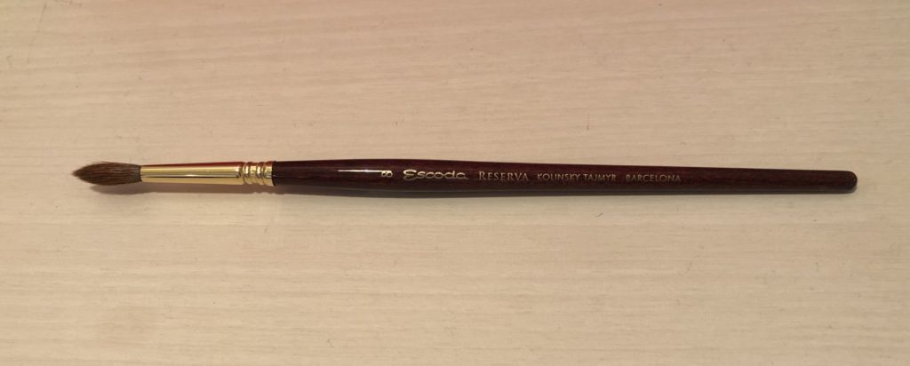 コリンスキー筆レビュー[エスコダ]1212タイミーセーブル | 枯葉庭園