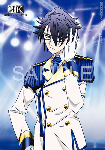 K RETURN OF KINGS 周防尊 色紙 アニメK RETURN OF KINGS 色紙 宗像