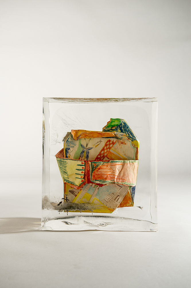 ◎レア◎1989年黒田征太郎◎コンテ画70×70