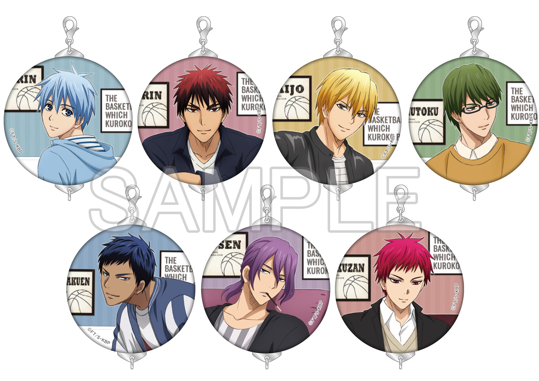 黒子のバスケ ジャンプフェスタ クランチチョコ 特典 緑間 黒子の