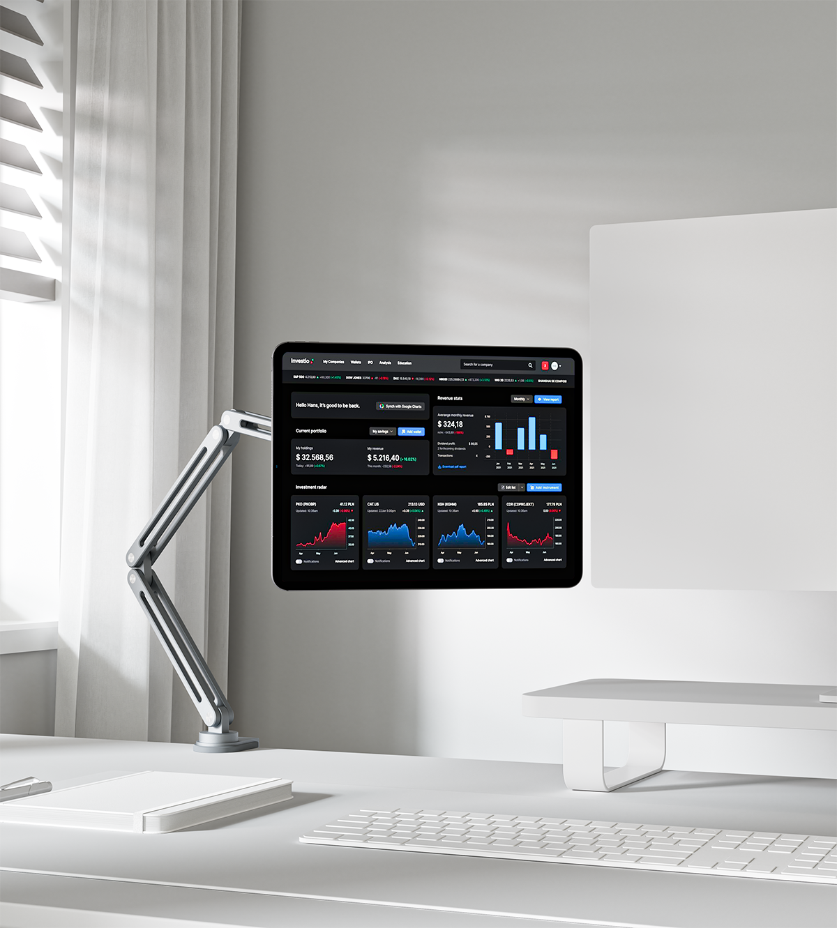 KUXIU X38 Pro MAX iPad Magnetic Charging Stand