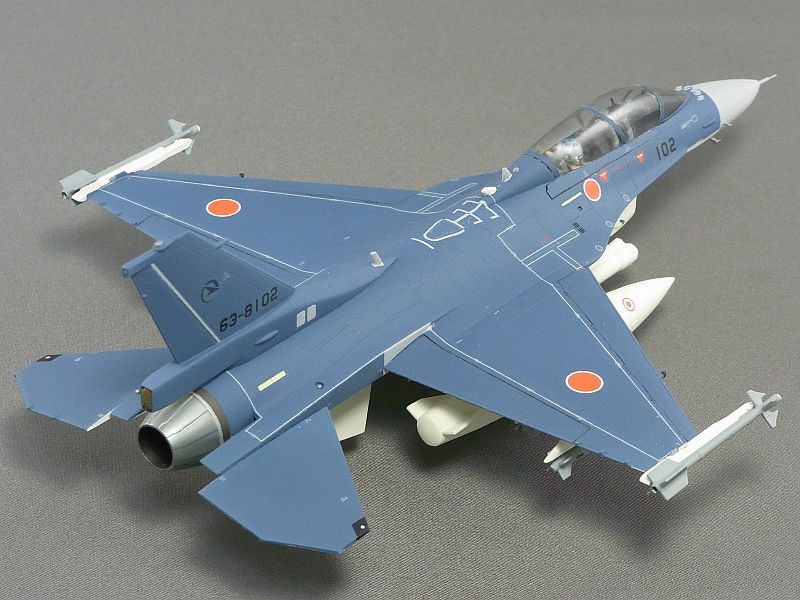 1/144 技MIX 航空自衛隊 F-2B 飛行開発実験団(岐阜基地) 試作4