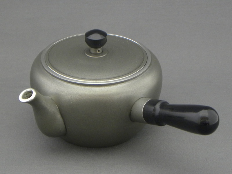 煎茶道 上錫大阪錫半 茶壷茶筒01 茶壷 - 大阪錫器 公式オンラインショップ