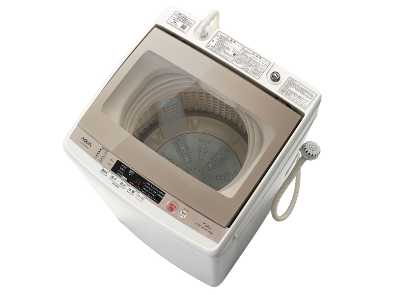 66⭐️2022年製☆アクア 洗濯機 インバーター 7KG 一人暮らし ガラス扉
