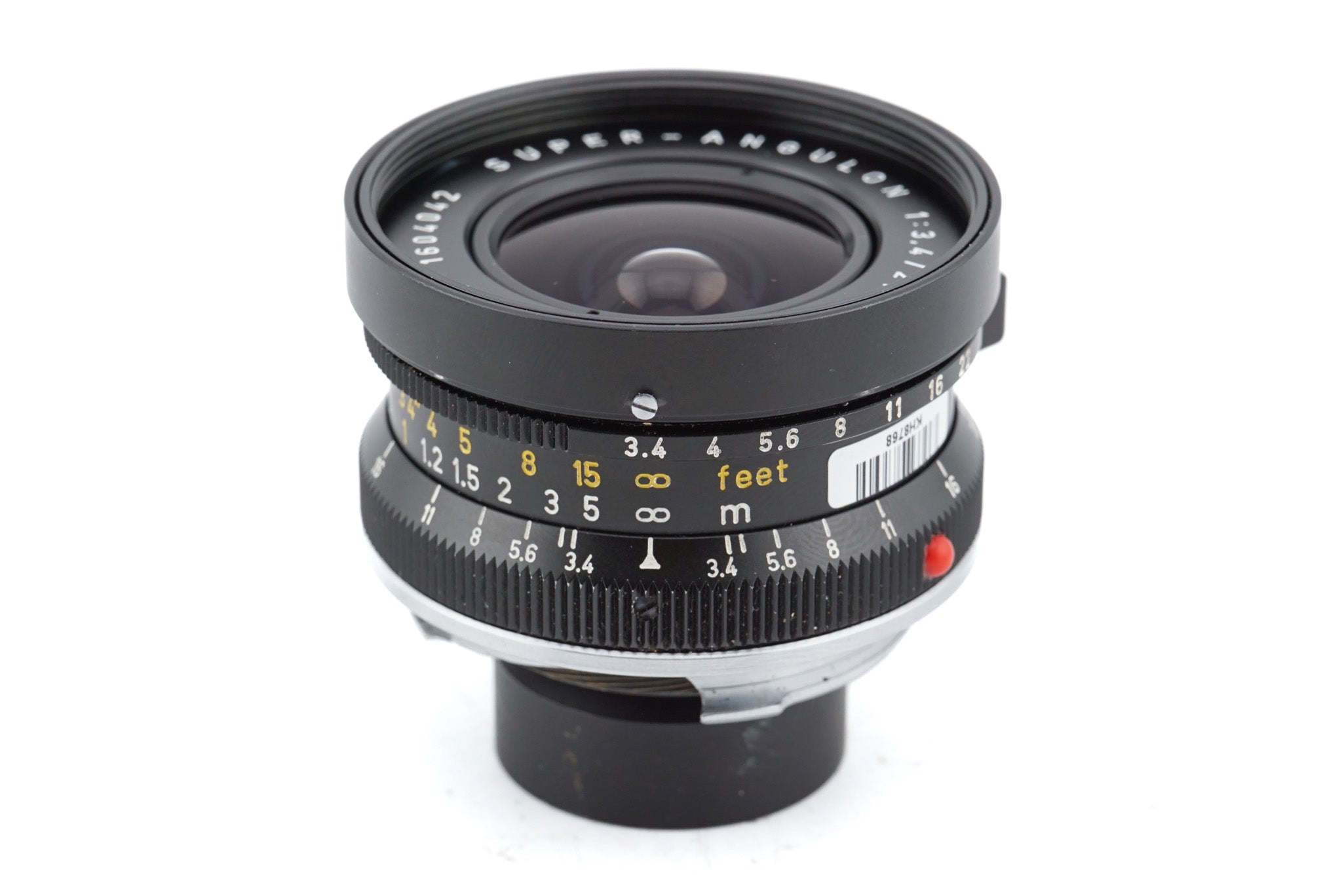 Leica 21mm f3.4 Super-Angulon (Black, 11103) - Lens – Kamerastore