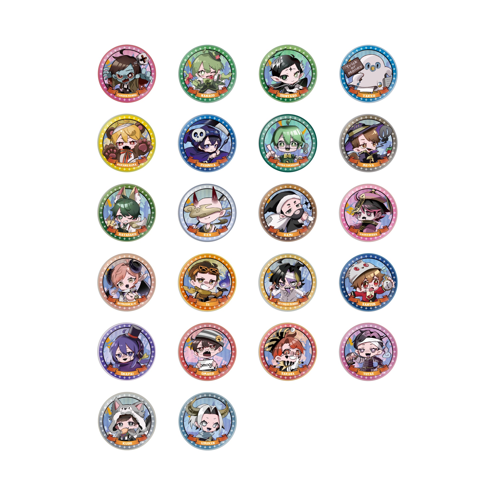 高田村 缶バッジ 引 なな湖 50点 高田村 缶バッジ 引 なな湖 50点 高