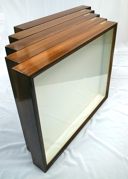 中古 ドイツ箱 大型4箱セット 黒2茶2