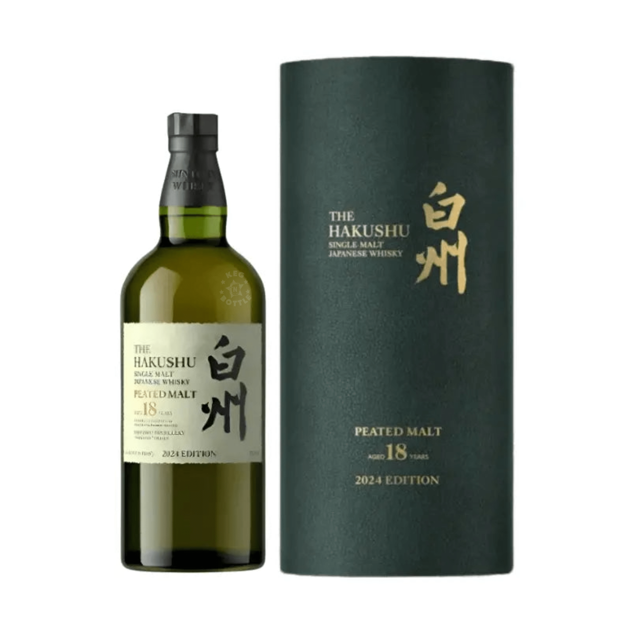 Suntory Hakushu 18 Year Old Peated Malt Japanese Whisky 2024