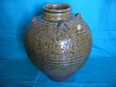 ♢江戸時代 古丹波 四方形 建水 茶道具 四方鉢 丹波焼 古美術品 骨董品