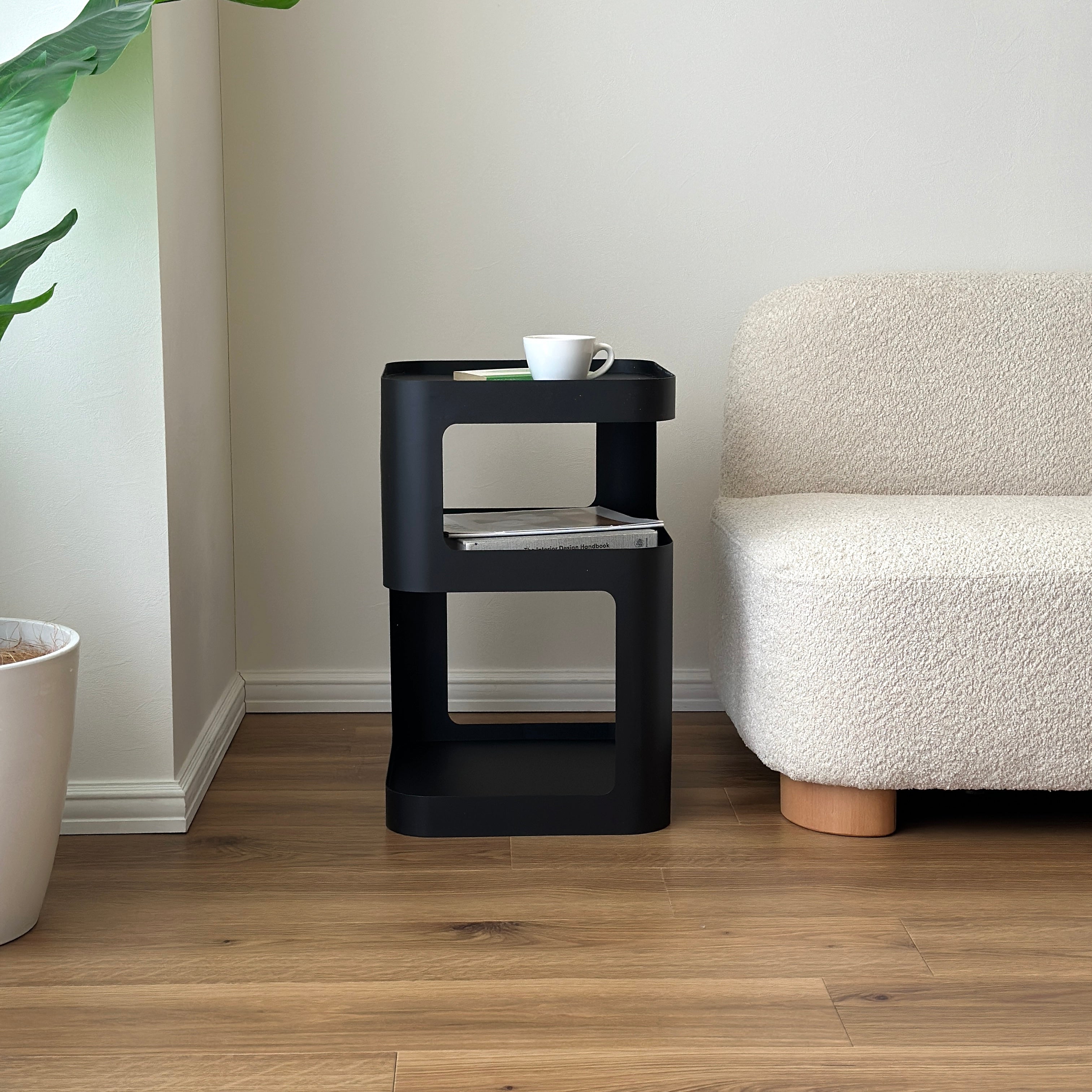 ゆ*め様 スクエア型サイドテーブル リビングテーブル/コーヒーテーブル