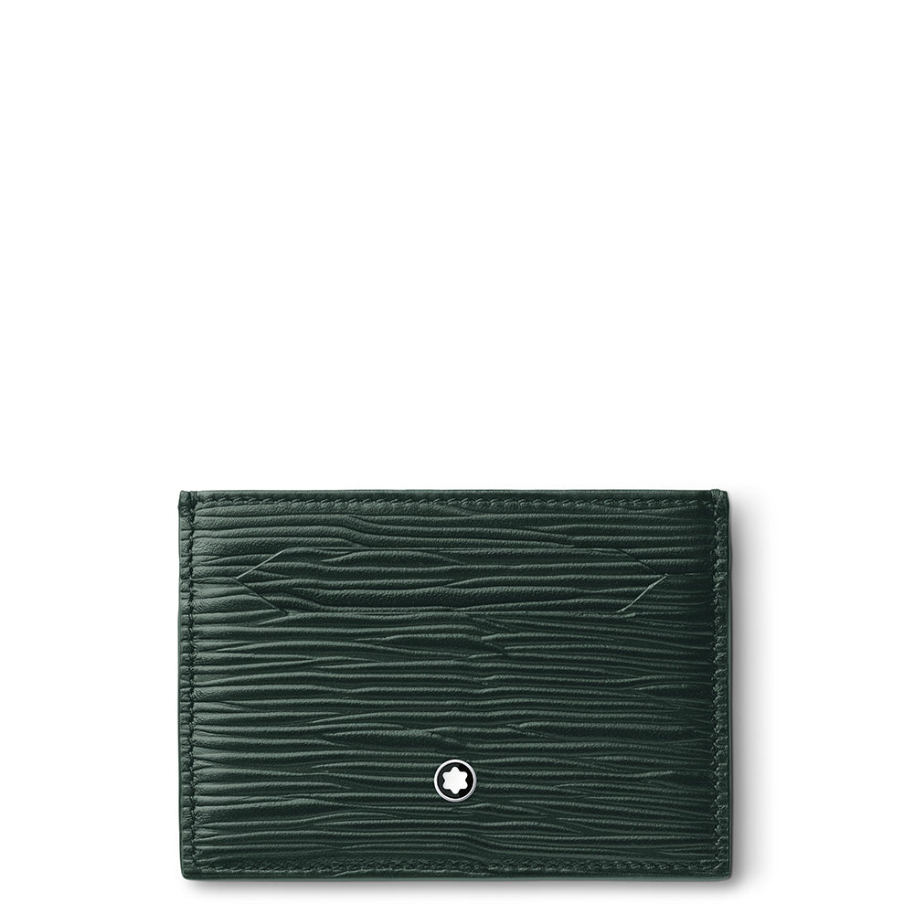 Montblanc 4810 Card Holder 5CC British Green | King Jewelers