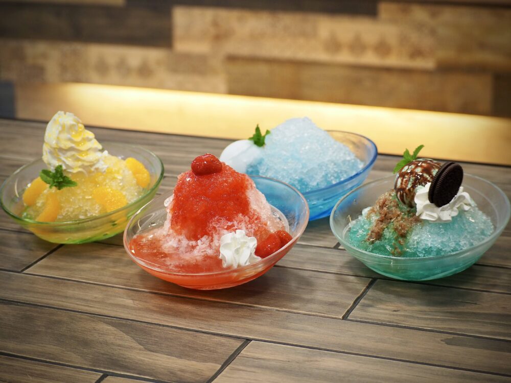 夏限定！地元ガラス工房特製の器で「涼感かき氷」販売開始のお知らせ