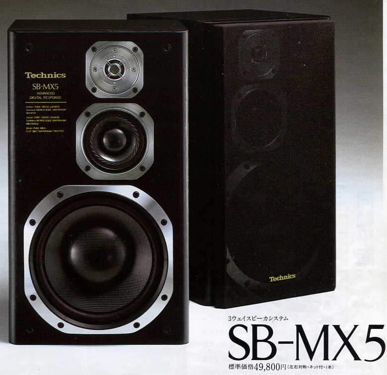 3WAY スピーカーシステム SB-MX50 パナソニック Panasonic 3WAY