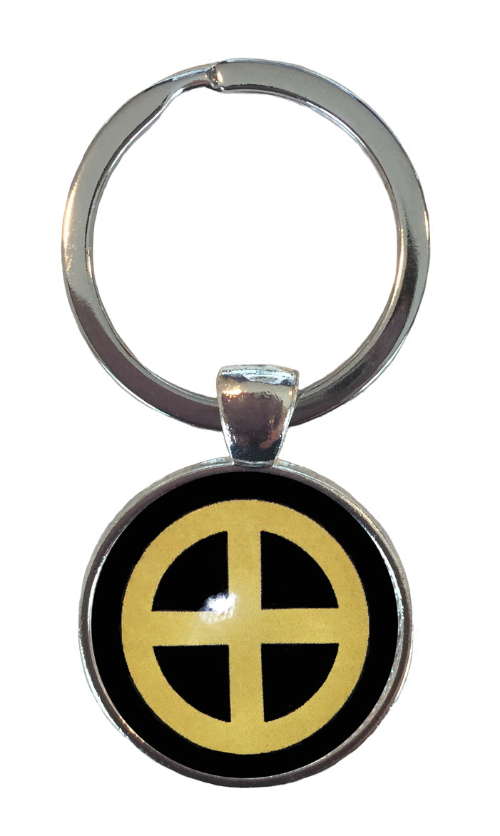 田の神様田の神さぁ十字に丸島津家家紋 お守り茶道具