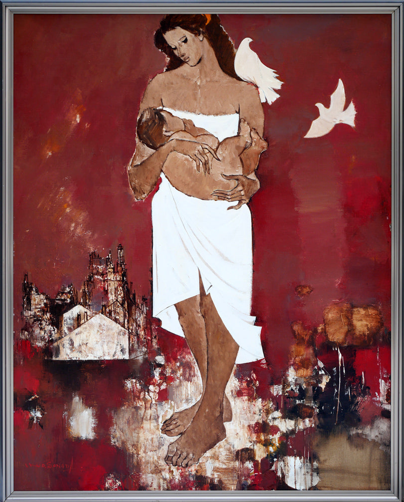 油絵 2点まとめて 絵画(油絵) 絵画・油絵 絵画 油絵 絵画 vintage ART