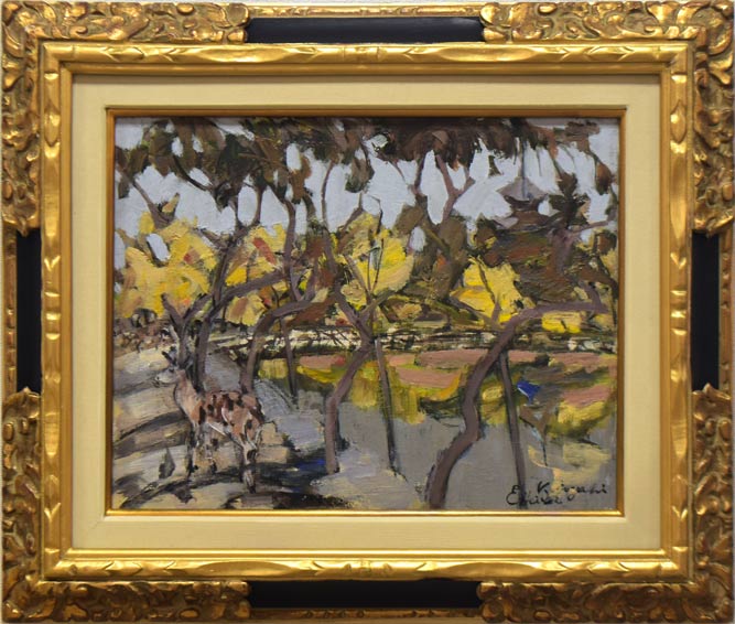 小さな公園 油絵 F8(455×380mm) 小さな公園 油絵 F8(455×380mm) 小さな