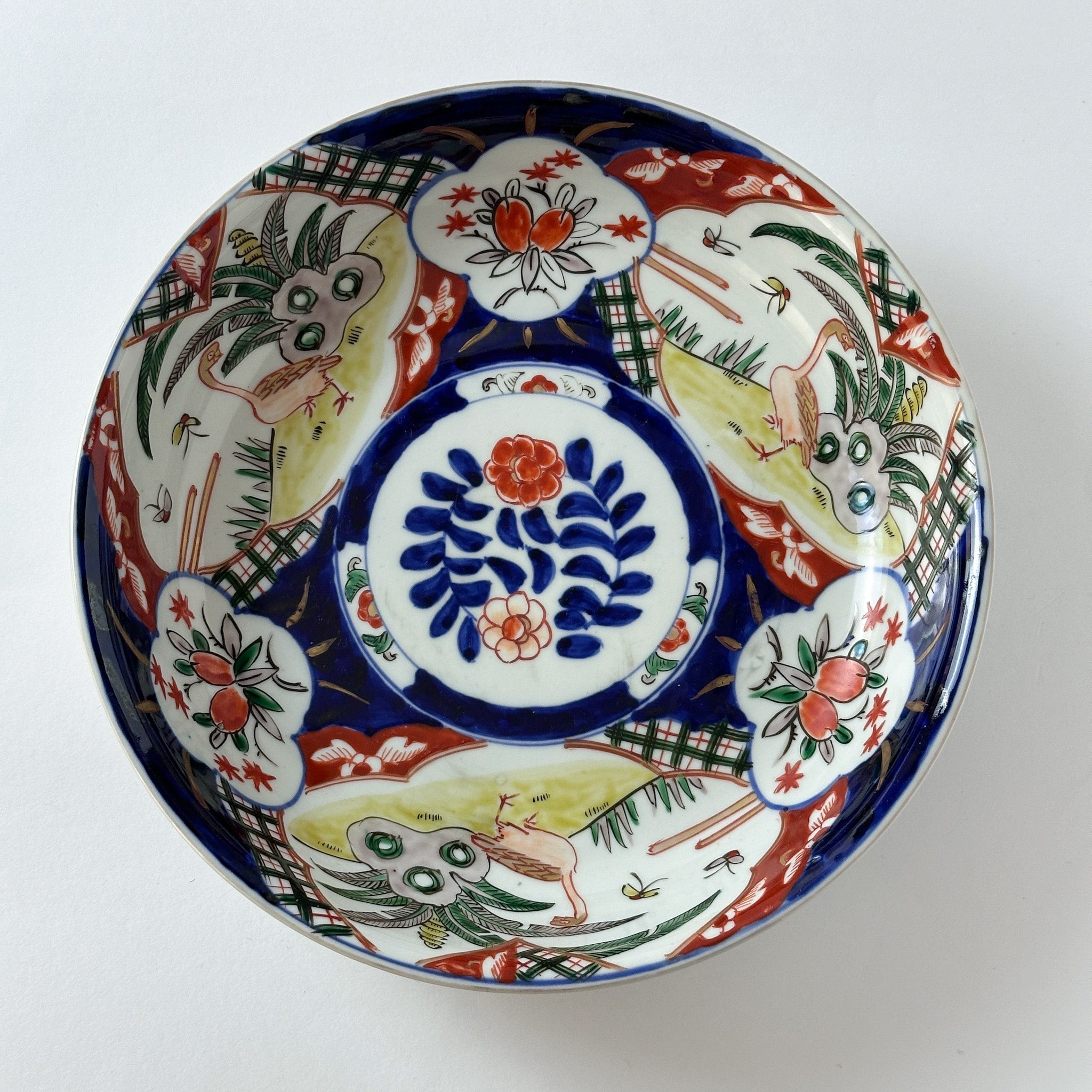 伊万里特大寸丼鉢三つ組径37cm明治四十四年新調】美品